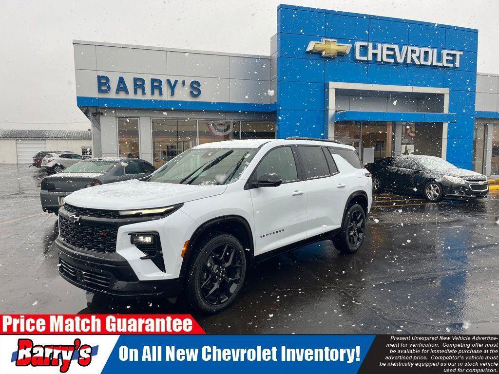 New 2026 Chevrolet Traverse RS w/ LPO, Floor Liner Package