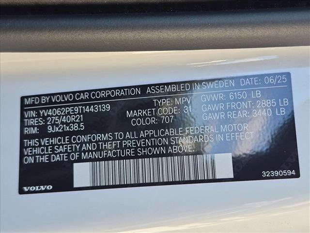 Used 2026 Volvo XC90 B6 Plus w/ Protection Package AWD/4WD image 26