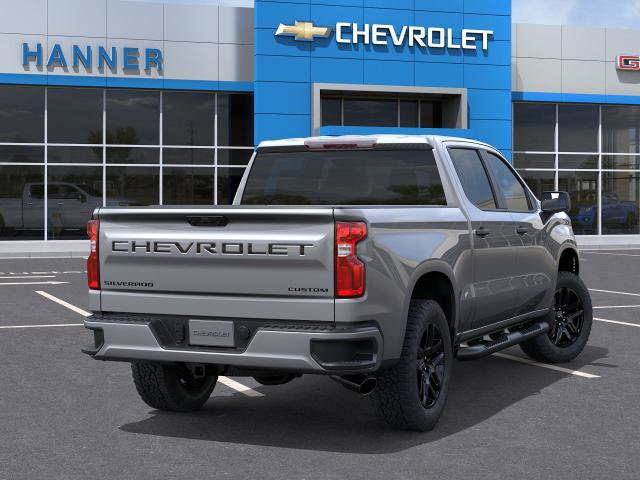 New 2026 Chevrolet Silverado 1500 Custom w/ Turbomax Blackout Package RWD image 4