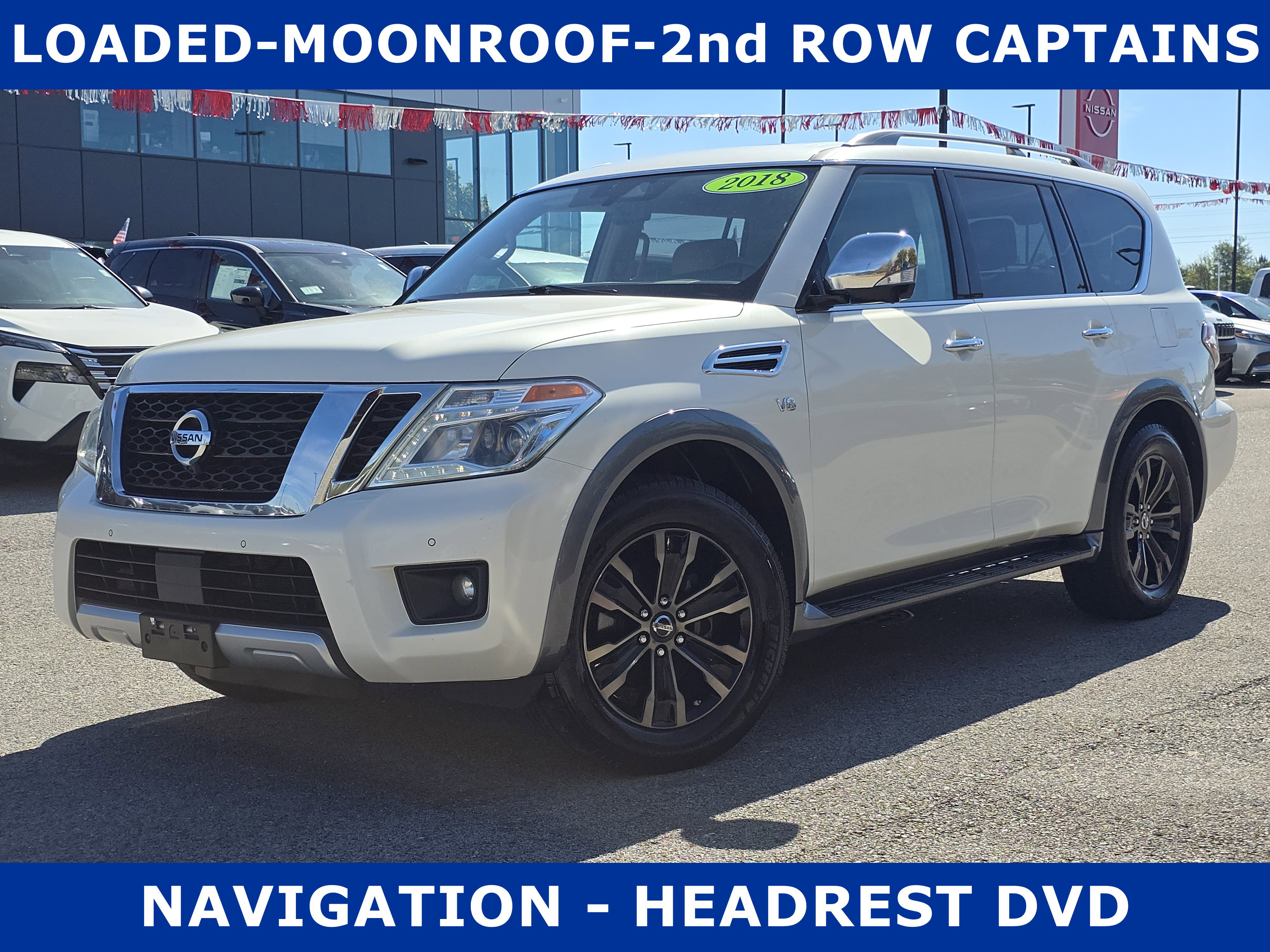 Used 2018 Nissan Armada Platinum w/ Captain Seat Package