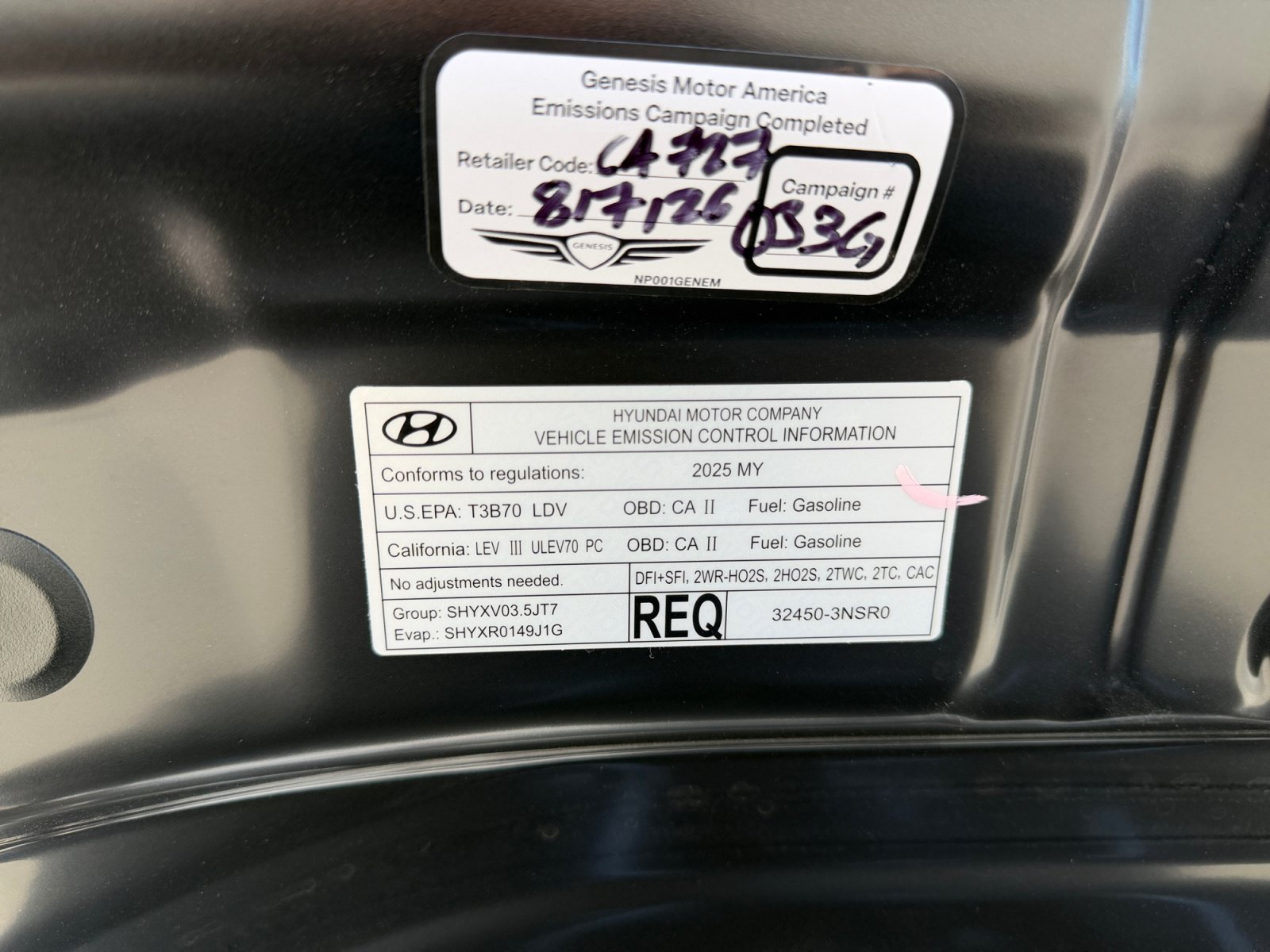 Used 2025 Genesis G90 3.5T AWD/4WD image 27