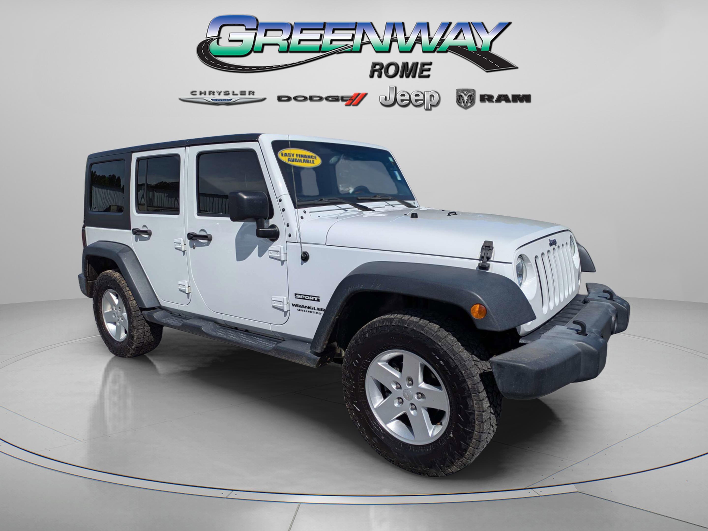 Used 2017 Jeep Wrangler Unlimited Sport w/ Quick Order Package 24S