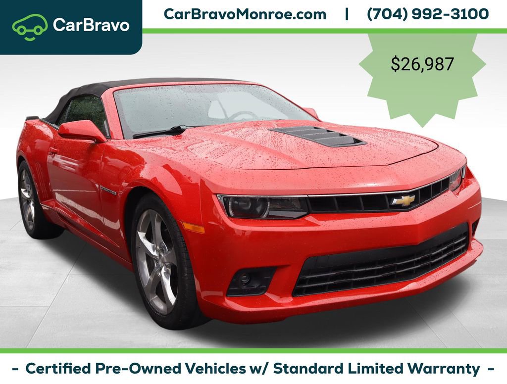 Certified 2015 Chevrolet Camaro SS w/ RS Package RWD image 7