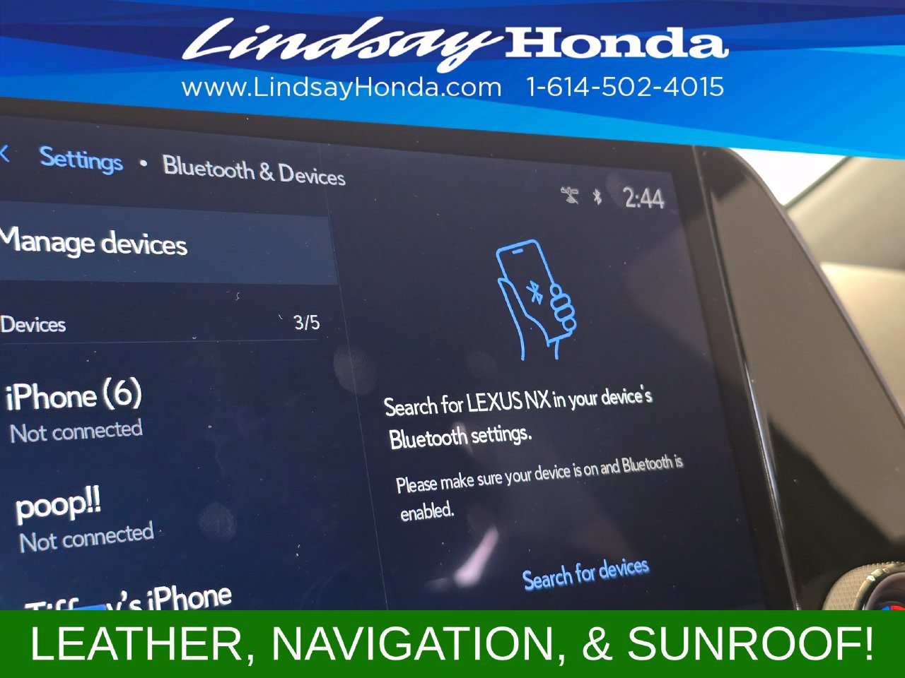 Used 2022 Lexus NX 350 F Sport w/ Towing Package (2000 Lbs) AWD/4WD image 19