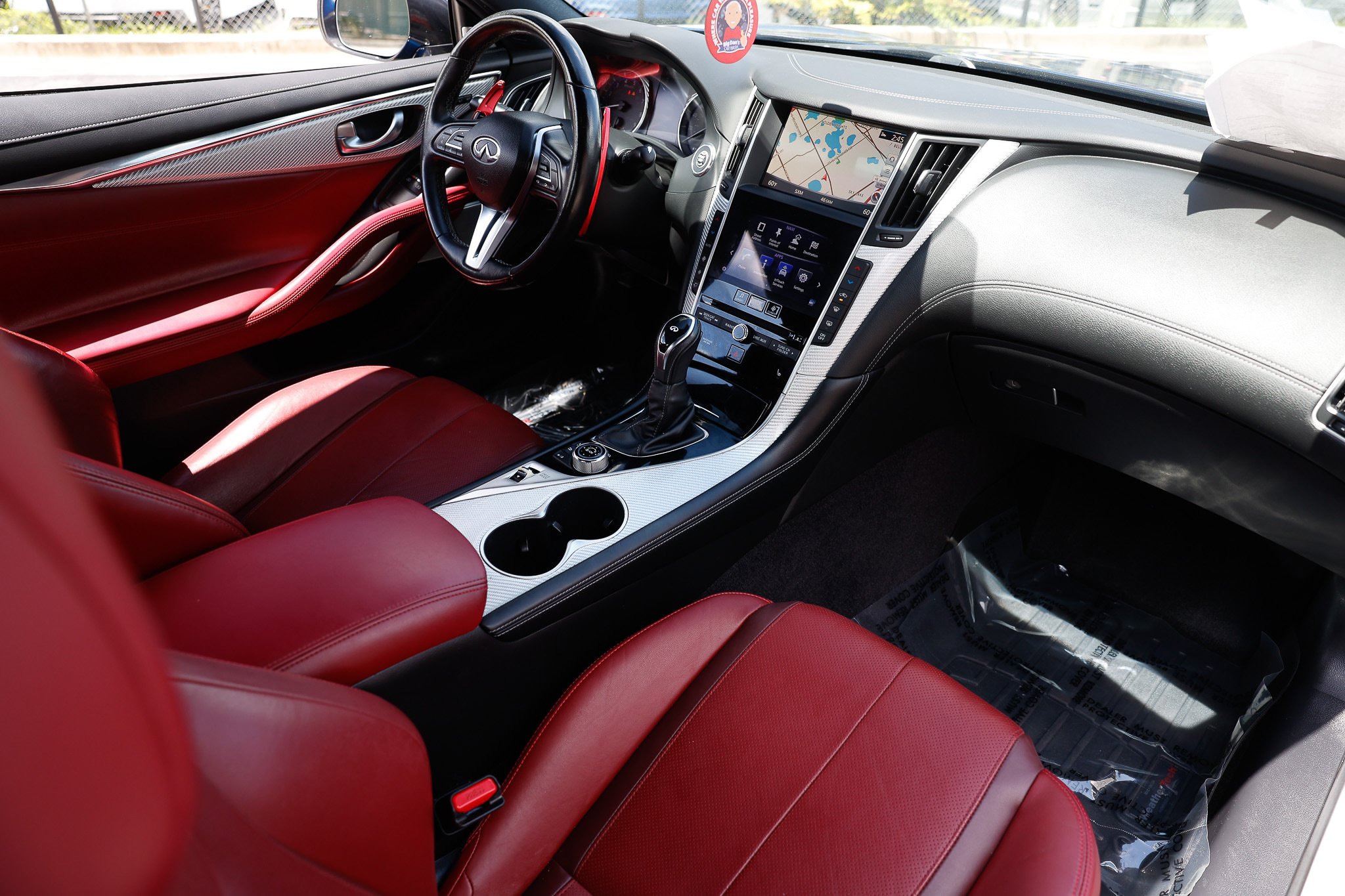 Used 2019 INFINITI Q60 Red Sport 400 RWD image 20