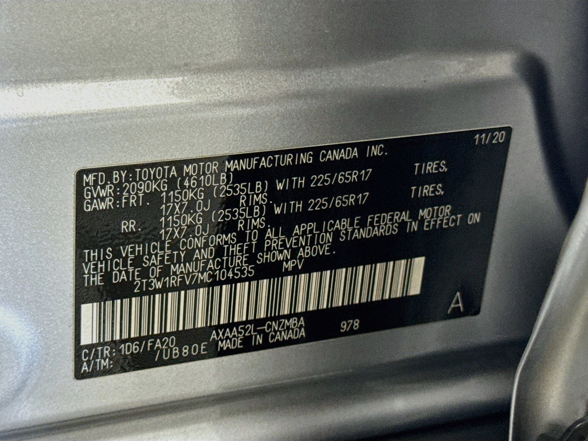 Used 2021 Toyota RAV4 XLE FWD image 40