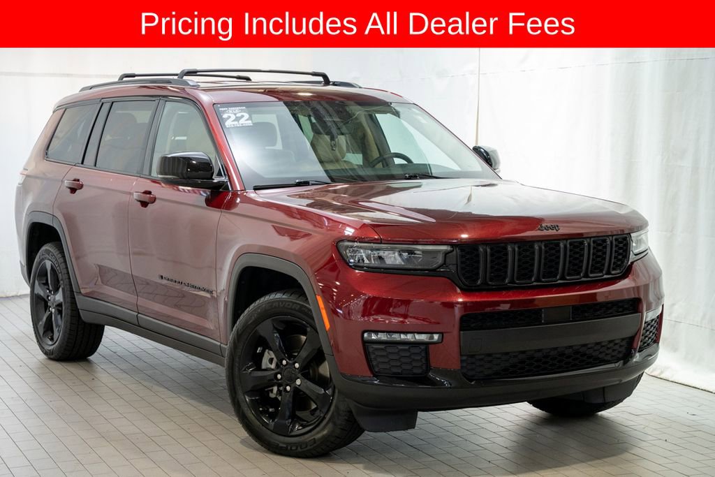 Used 2022 Jeep Grand Cherokee L Limited w/ Black Appearance Package