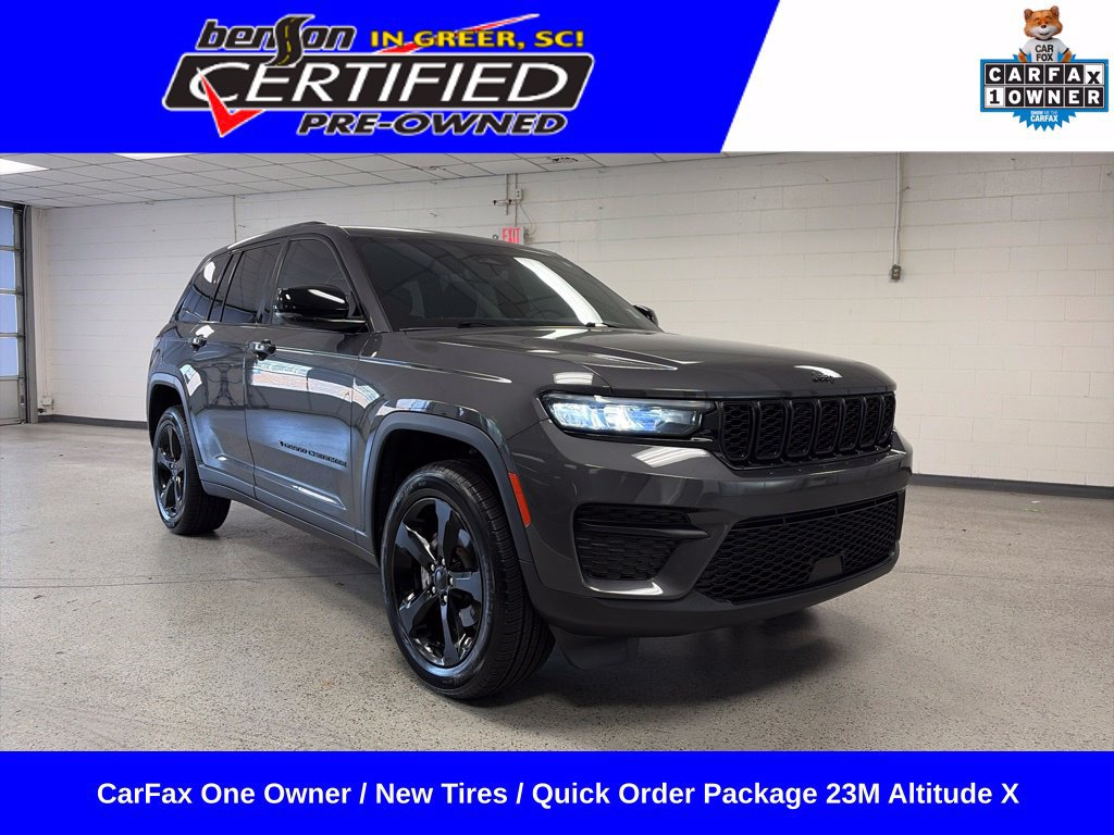 Certified 2024 Jeep Grand Cherokee Altitude