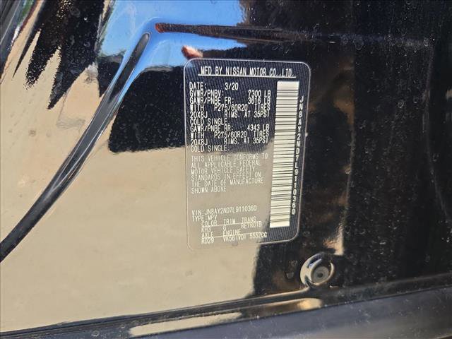 Used 2020 Nissan Armada SL w/ Premium Package image 22