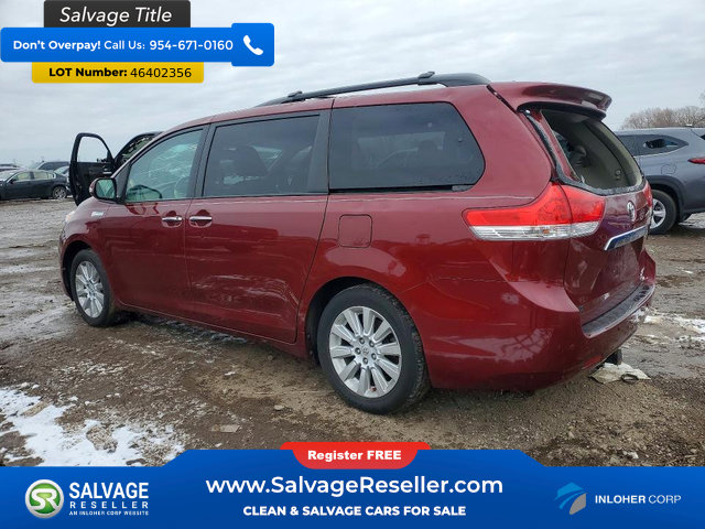 Used 2013 Toyota Sienna Limited w/ Premium Pkg AWD/4WD image 3
