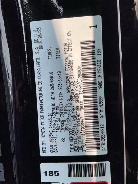 New 2025 Toyota Tacoma TRD Sport image 33