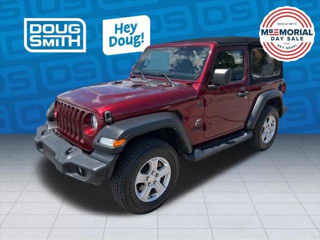 Certified 2022 Jeep Wrangler Sport AWD/4WD image 1
