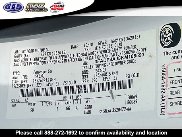 Used 2019 Ford Fiesta S image 19