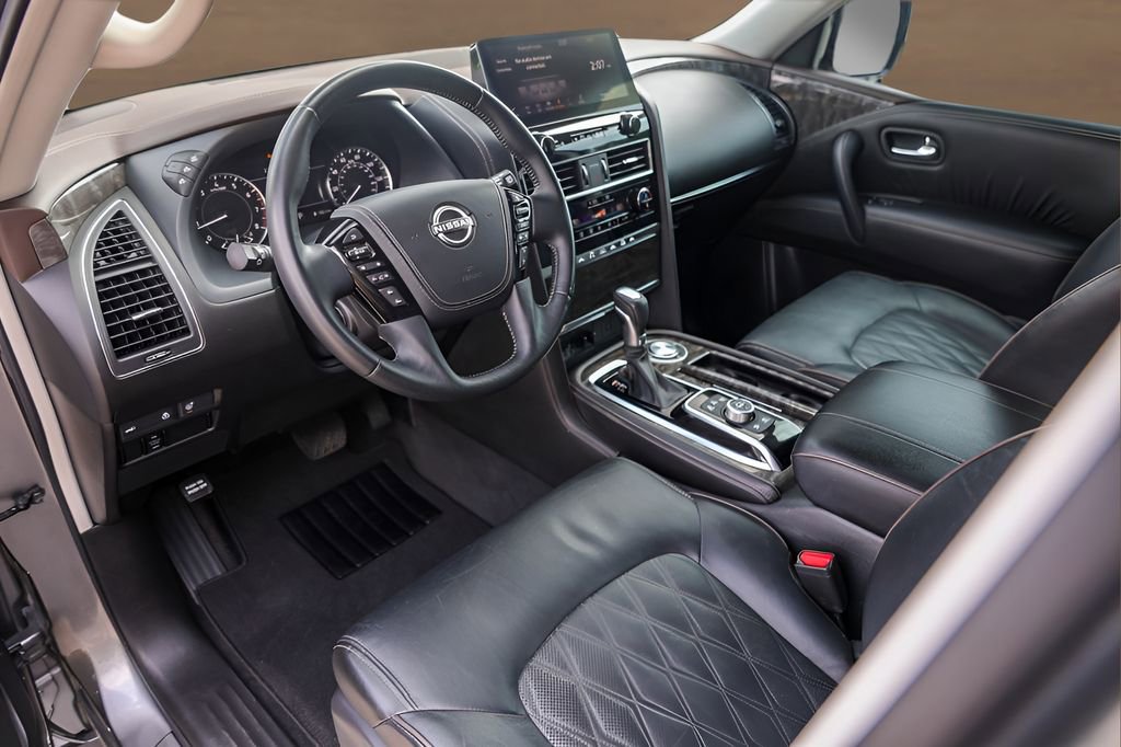 Used 2021 Nissan Armada Platinum w/ Captain's Chairs Package RWD image 10