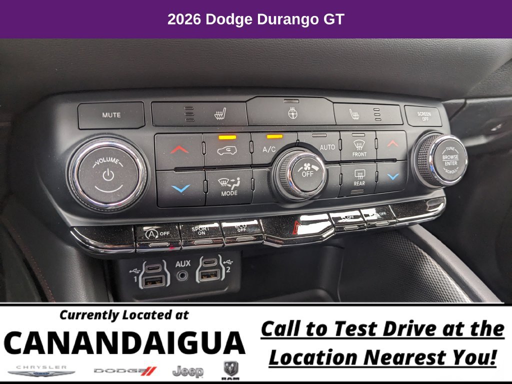 New 2026 Dodge Durango GT w/ Blacktop Package AWD/4WD image 23