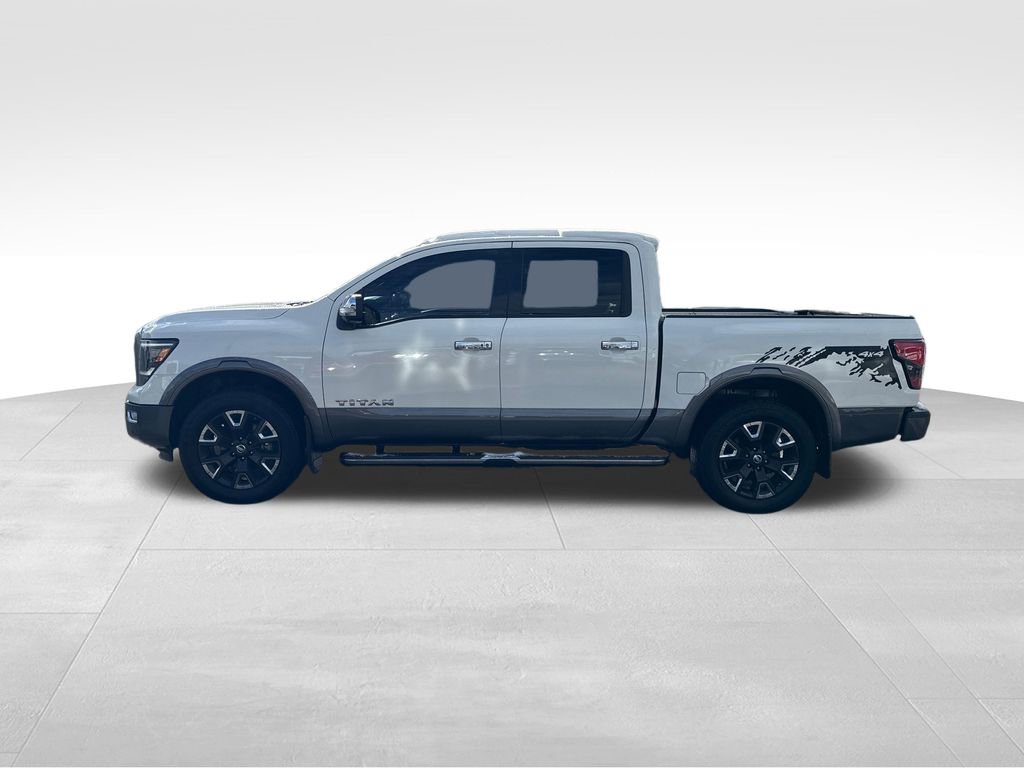 Used 2021 Nissan Titan Platinum Reserve w/ Off Road Protection Package video 3