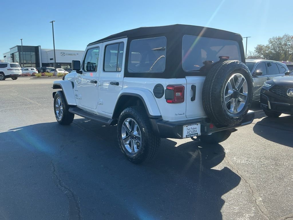 Used 2021 Jeep Wrangler Unlimited Sahara image 3