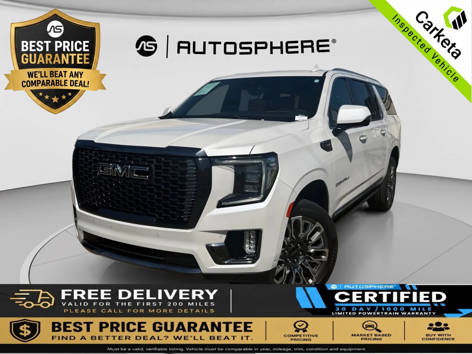 Used 2023 GMC Yukon XL Denali Ultimate AWD/4WD image 1
