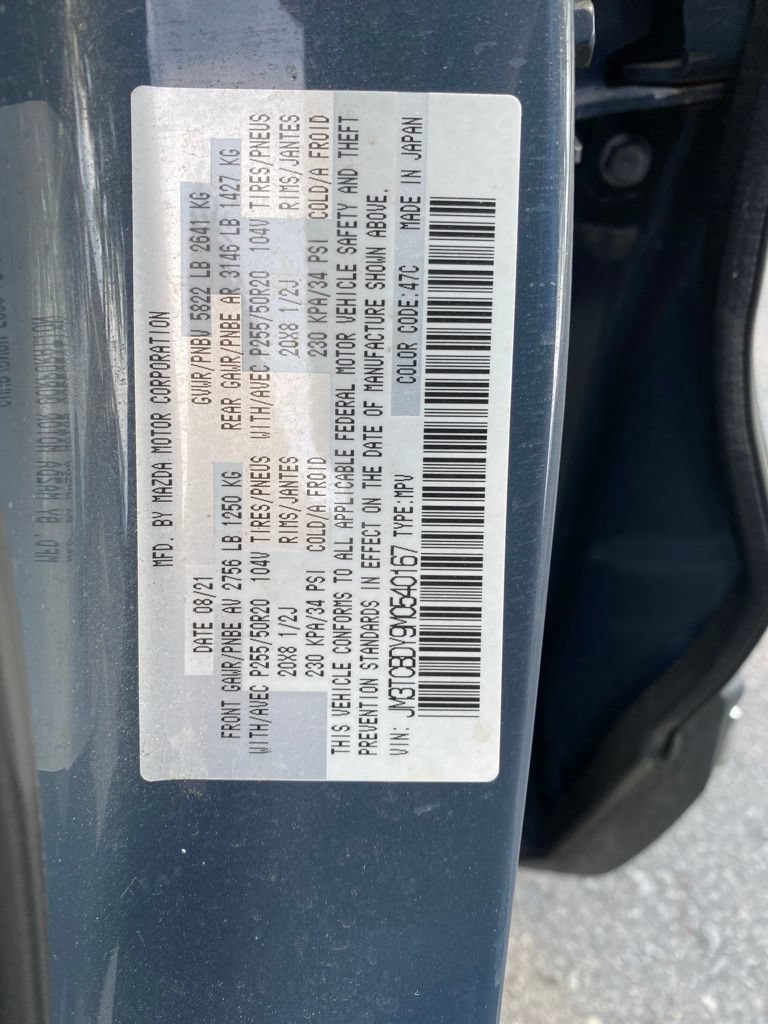 Used 2021 MAZDA CX-9 Carbon Edition AWD/4WD image 15