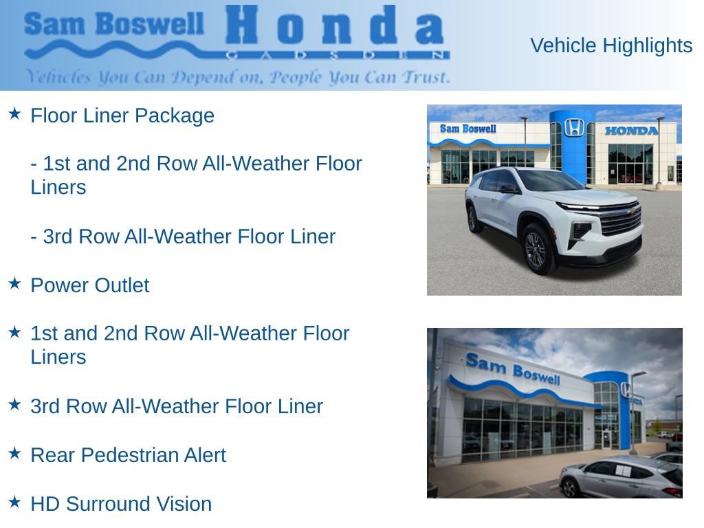 Used 2025 Chevrolet Traverse LT w/ Driver Confidence Package FWD image 6