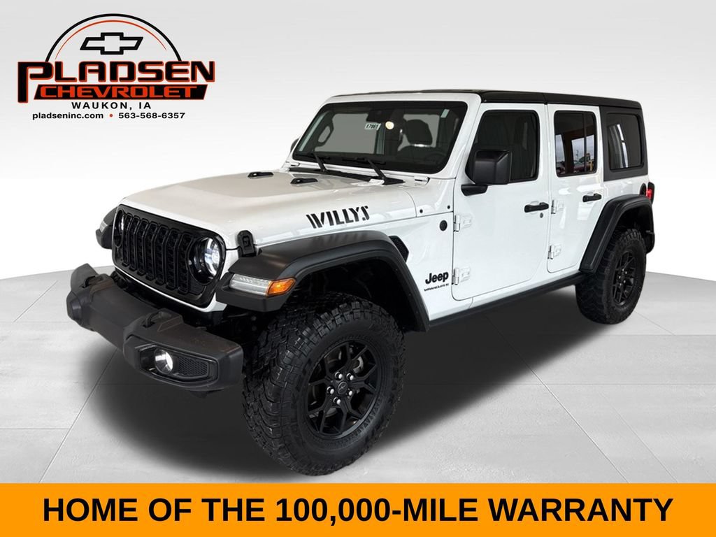 Used 2025 Jeep Wrangler Unlimited Sport AWD/4WD image 1