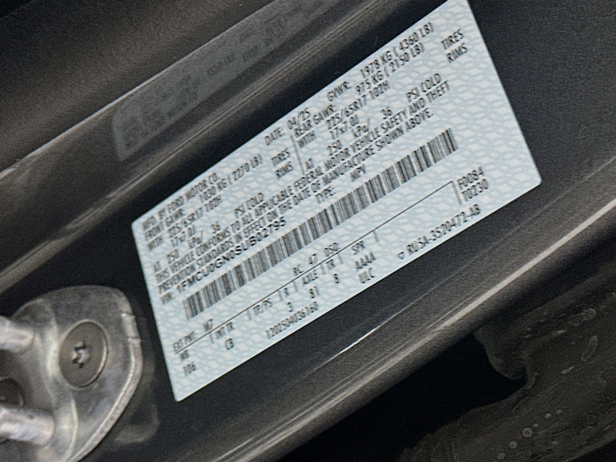 Used 2025 Ford Escape Active image 12