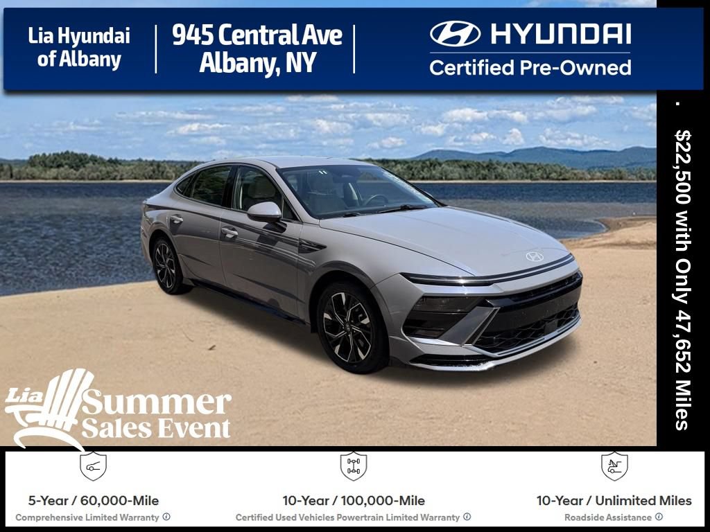 Certified 2024 Hyundai Sonata SEL AWD/4WD image 1