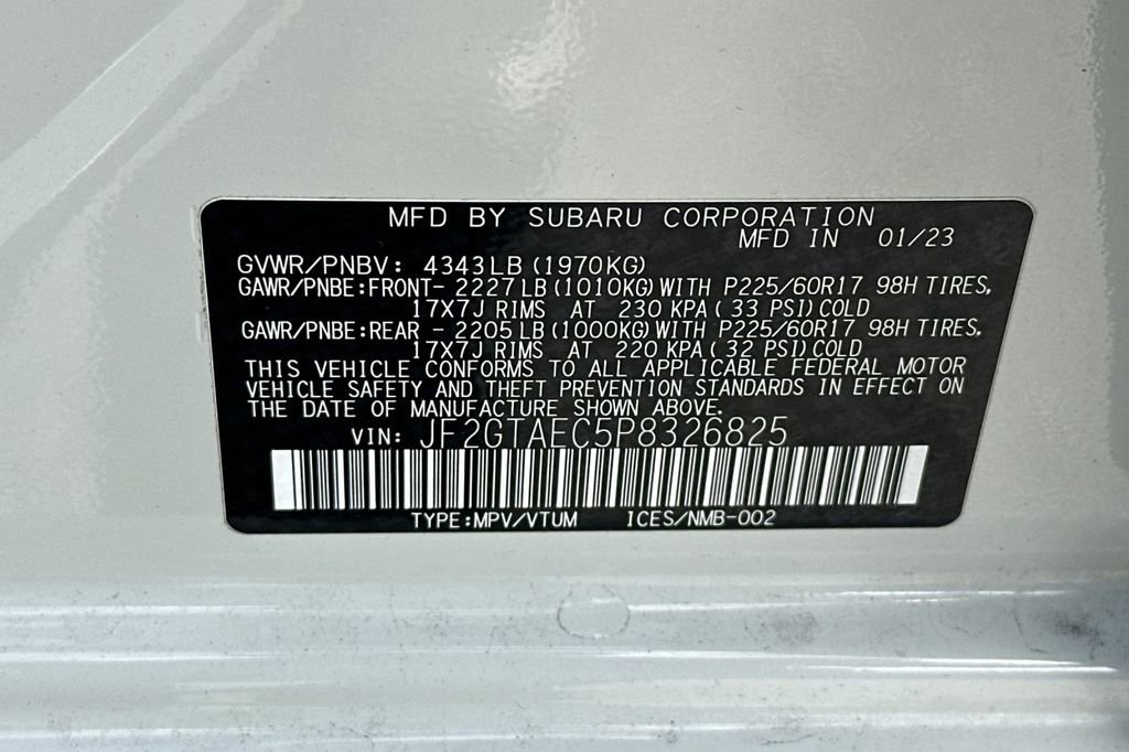 Used 2023 Subaru Crosstrek 2.0i Premium image 28