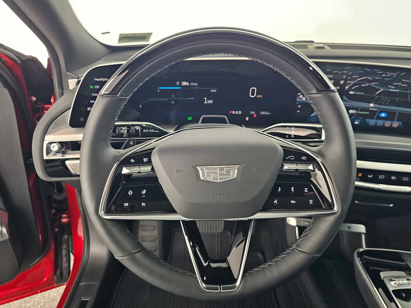 Used 2025 Cadillac Lyriq Luxury w/ LPO, Red Accent Package image 22