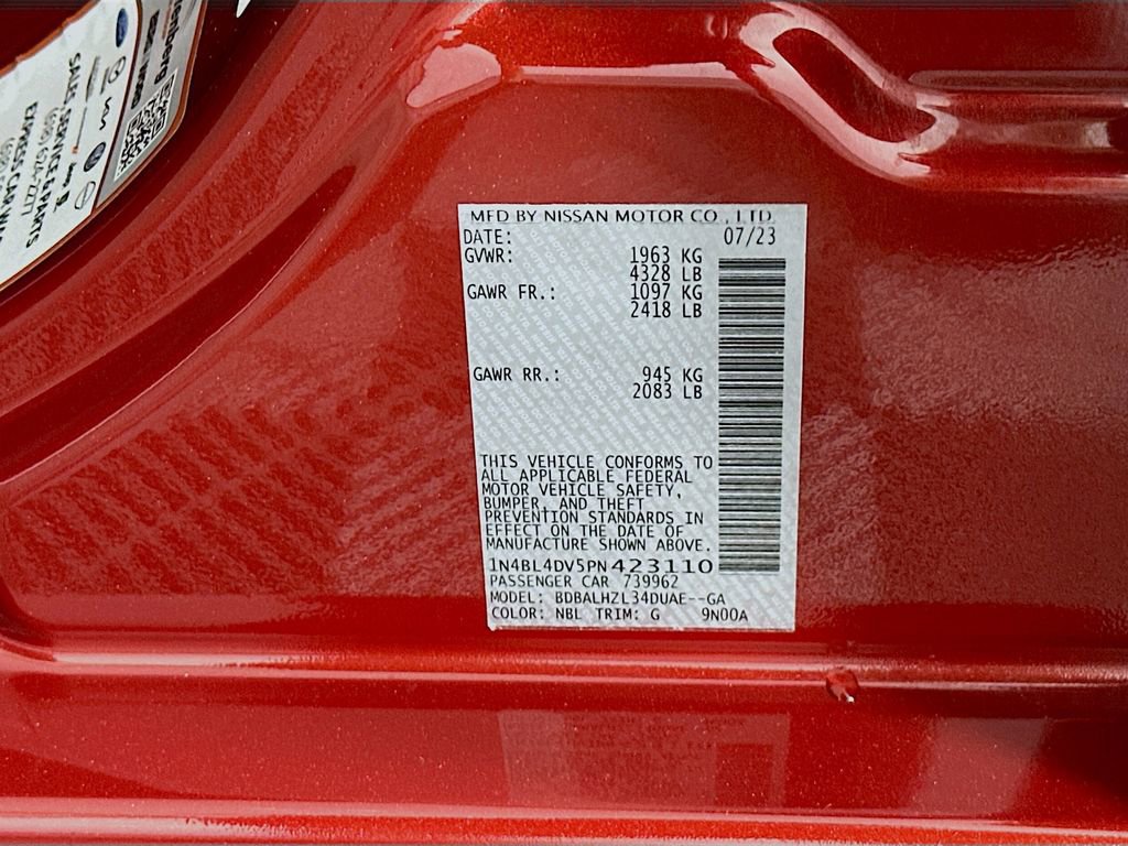 Used 2023 Nissan Altima 2.5 SV w/ SV Premium Package image 32