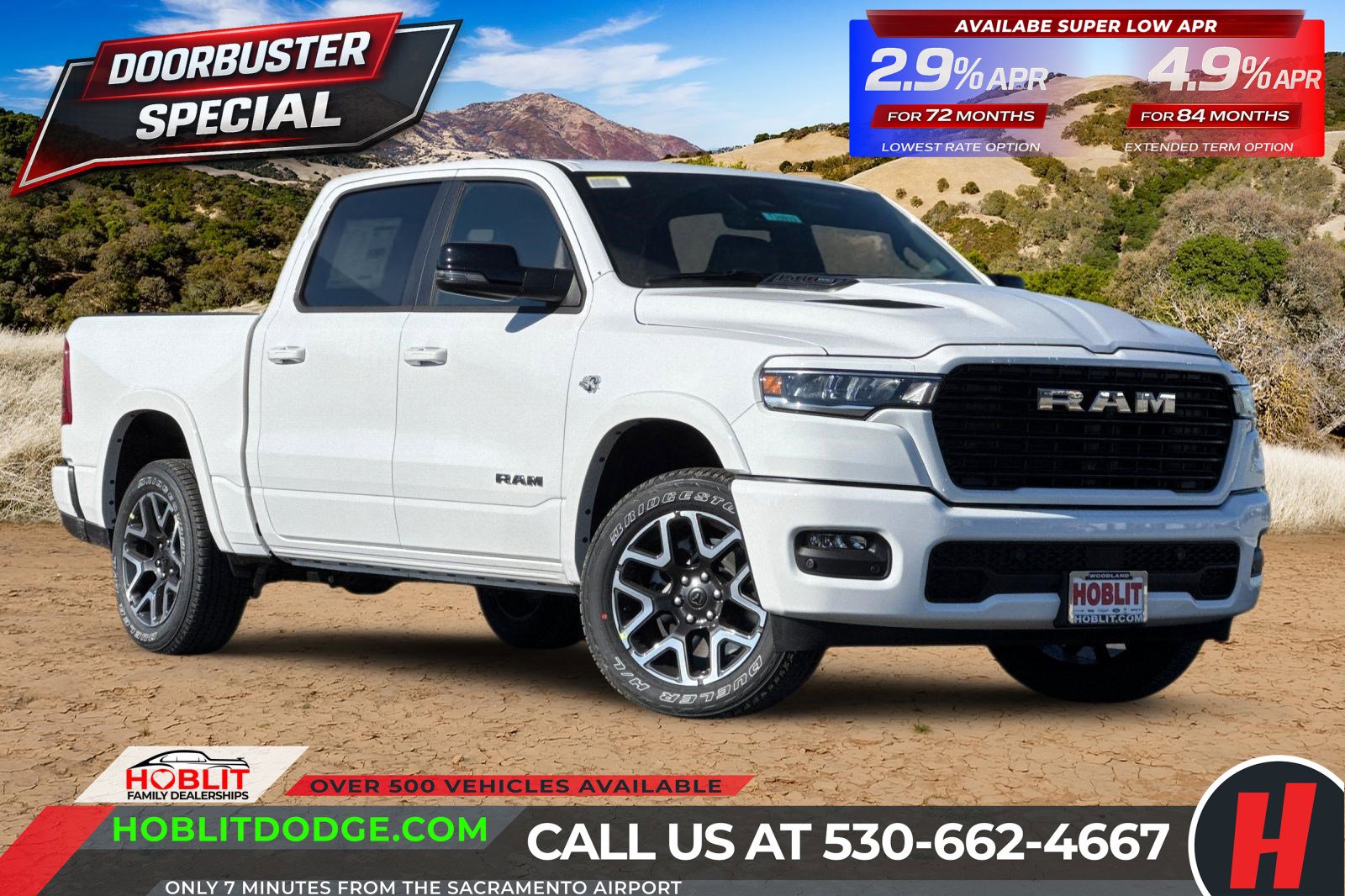 New 2026 RAM 1500 Laramie w/ Sport Appearance Package image 1