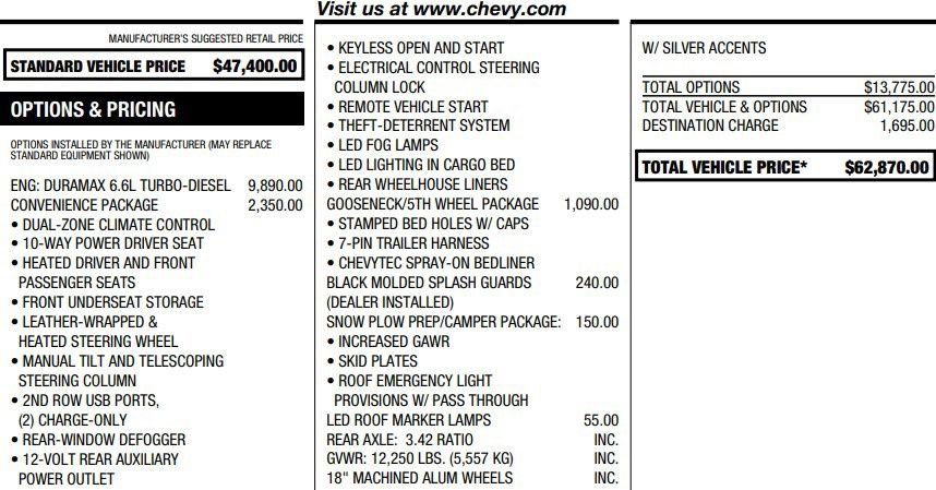 Used 2022 Chevrolet Silverado 3500 LT w/ Convenience Package image 2