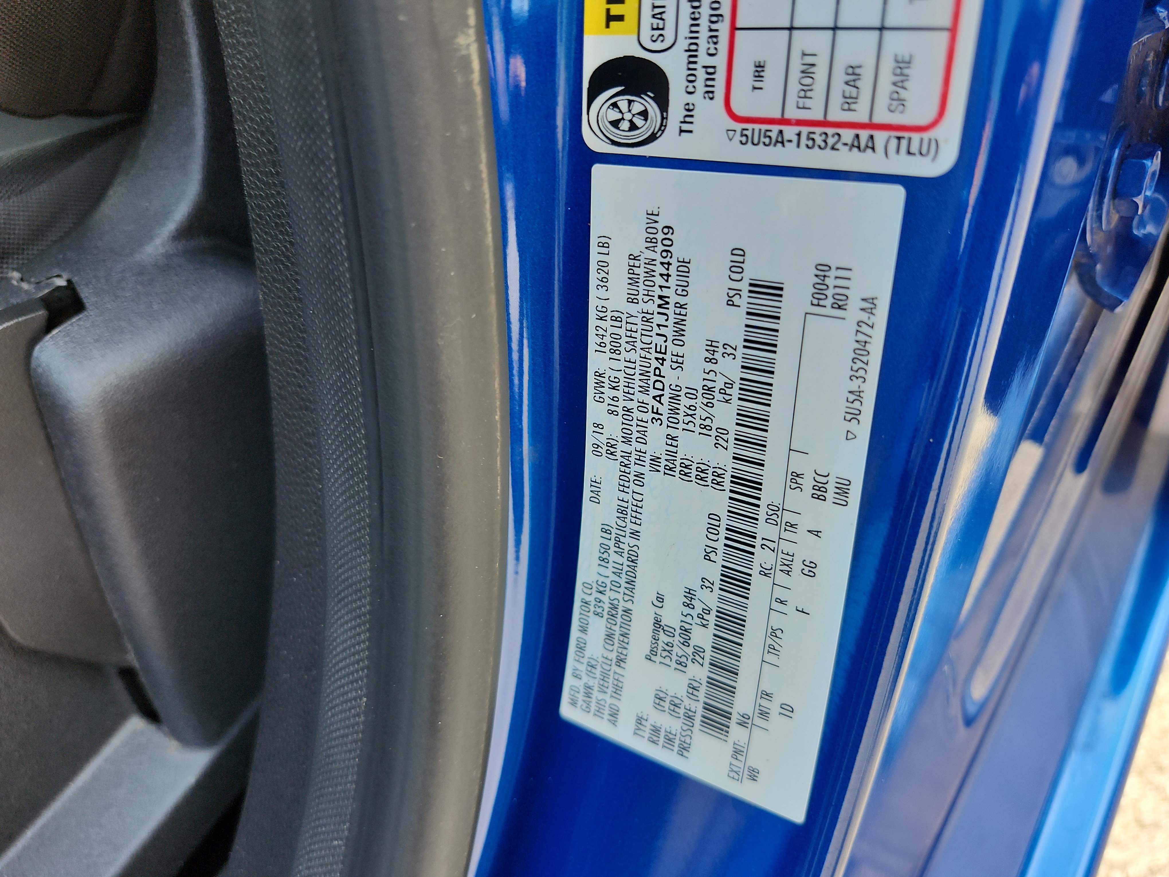 Used 2018 Ford Fiesta SE FWD image 23