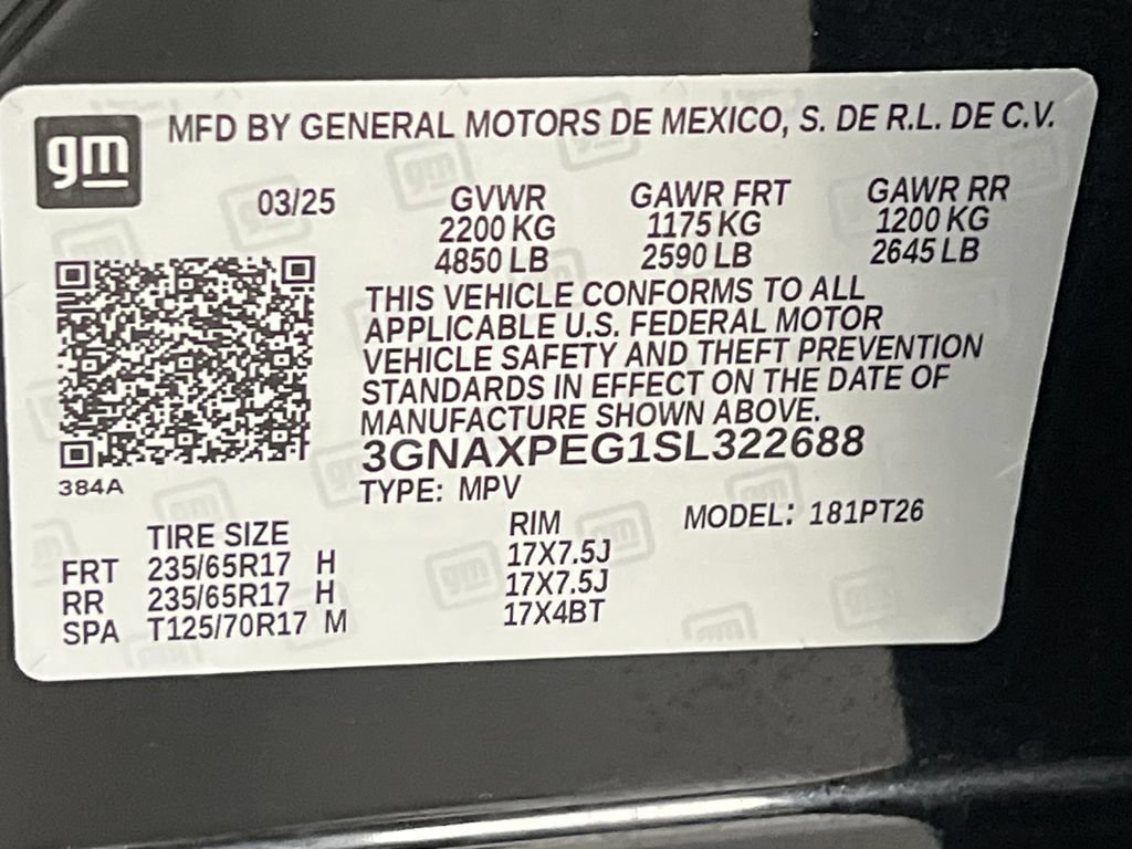 Used 2025 Chevrolet Equinox LT AWD/4WD image 72