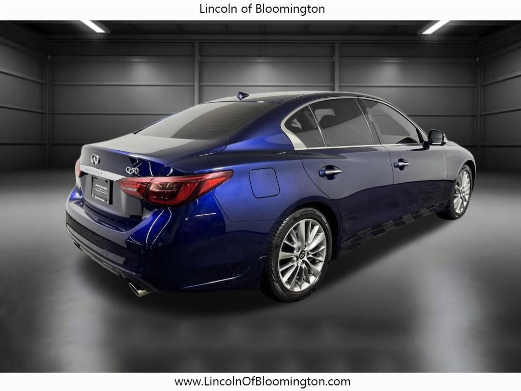 Used 2023 INFINITI Q50 Luxe w/ Cargo Package image 6