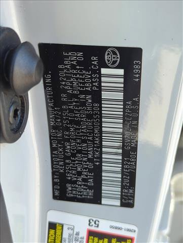 Used 2021 Toyota Camry TRD video 2