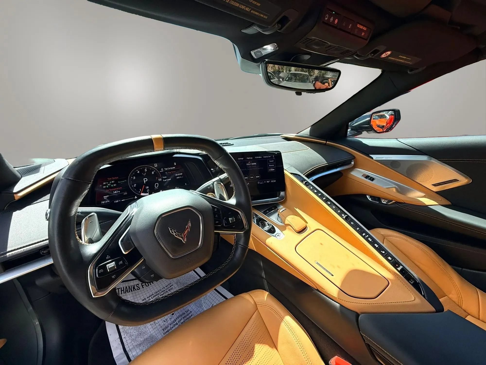 Used 2023 Chevrolet Corvette Stingray Preferred Cpe w/ Z51 Performance Package RWD image 14