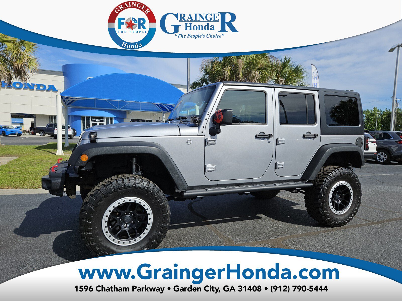 Used 2018 Jeep Wrangler Unlimited Sport S AWD/4WD image 1
