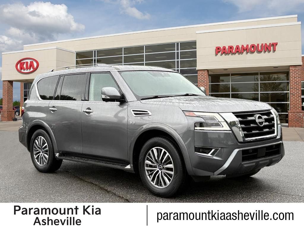 Used 2022 Nissan Armada SL w/ Captain's Chairs Package