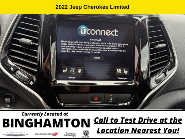 Used 2022 Jeep Cherokee Limited w/ Elite Package AWD/4WD image 17