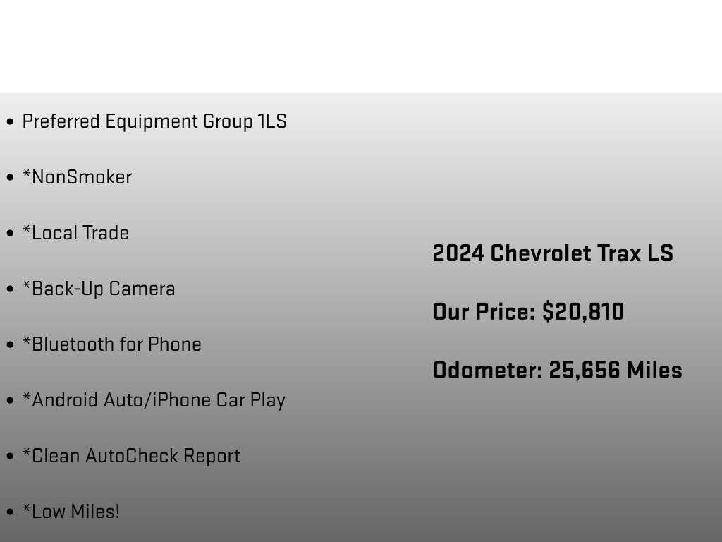 Used 2024 Chevrolet Trax LS FWD image 6