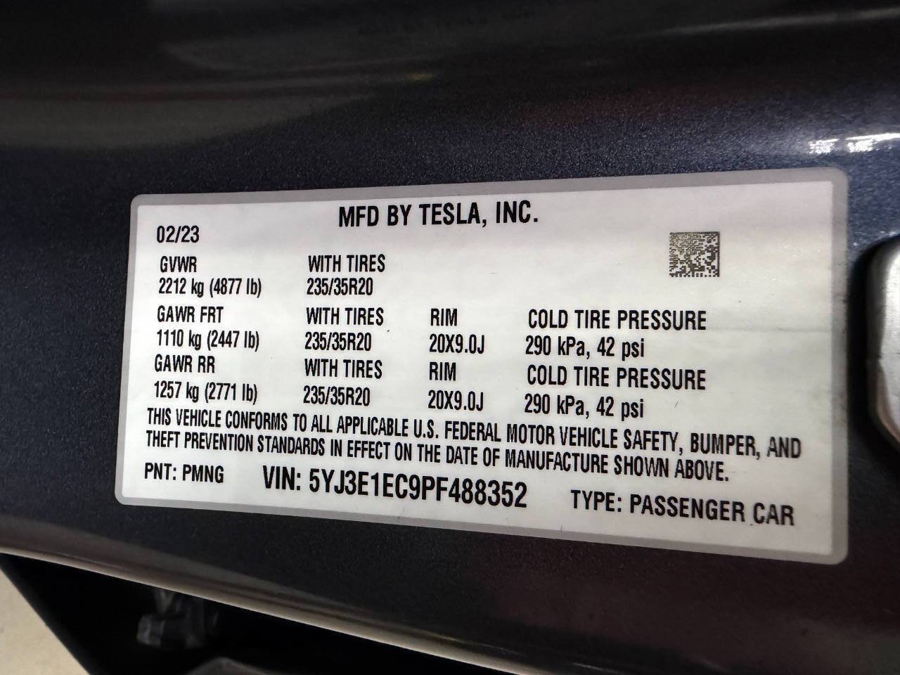 Used 2023 Tesla Model 3 Performance AWD/4WD image 28