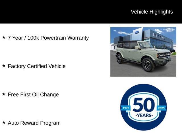 Certified 2022 Ford Bronco Outer Banks image 7