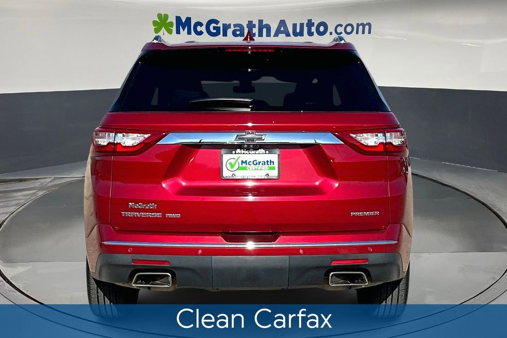 Used 2020 Chevrolet Traverse Premier w/ LPO, Black Accent Package AWD/4WD image 6