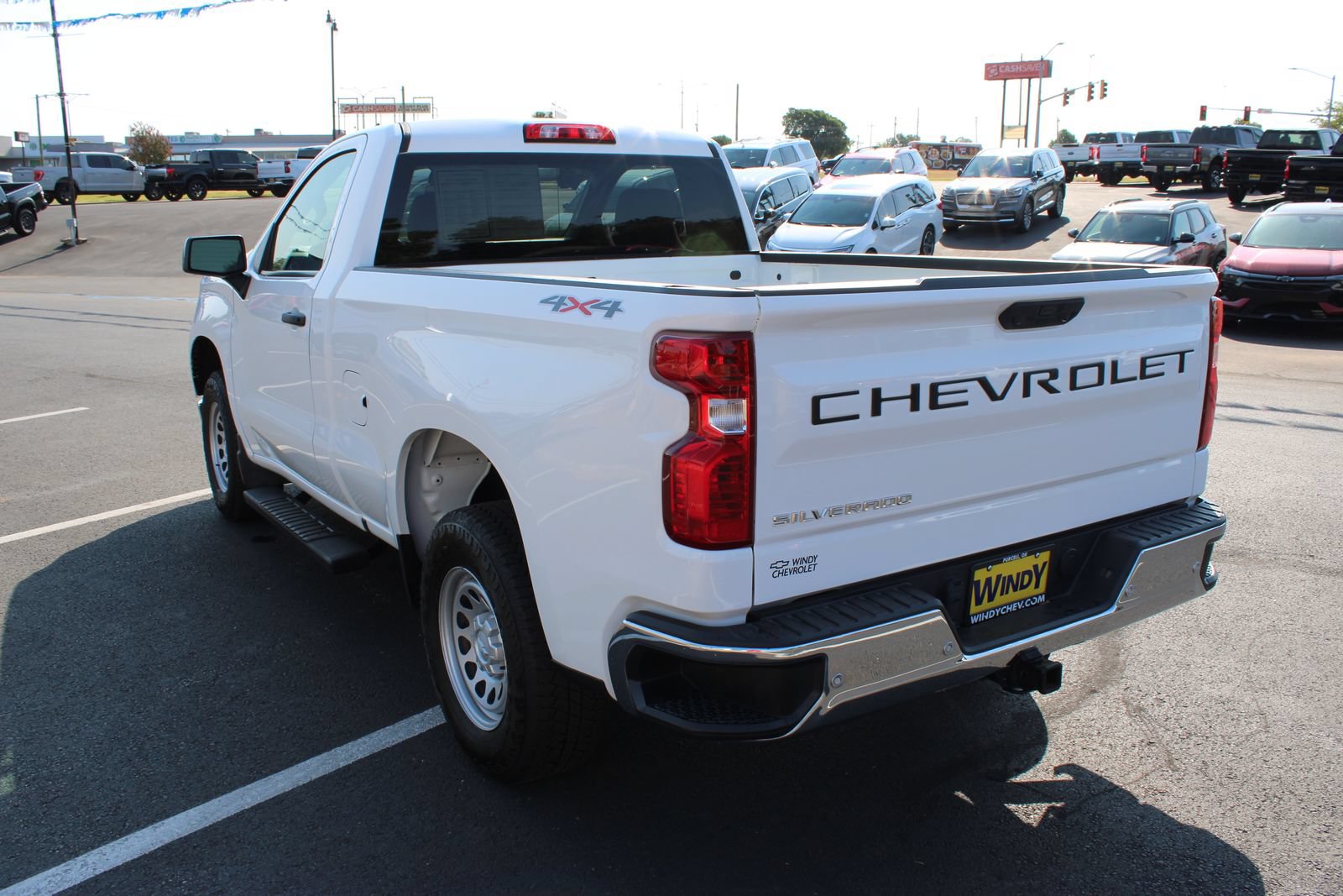 Used 2025 Chevrolet Silverado 1500 W/T w/ WT Safety Package AWD/4WD image 6