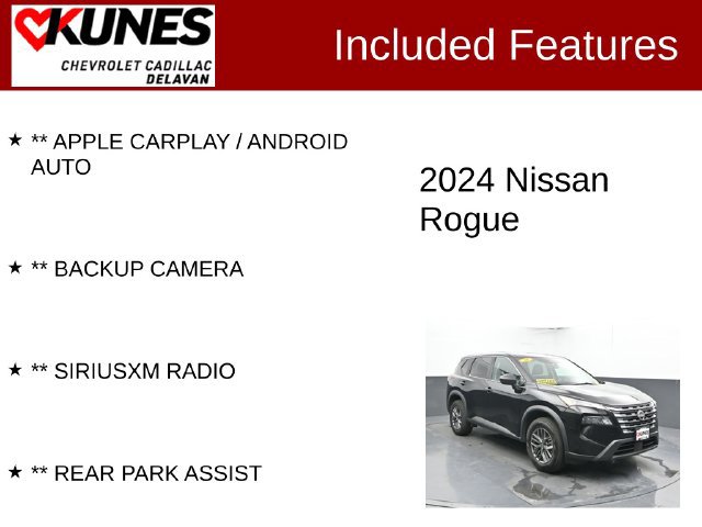 Used 2024 Nissan Rogue S AWD/4WD image 3