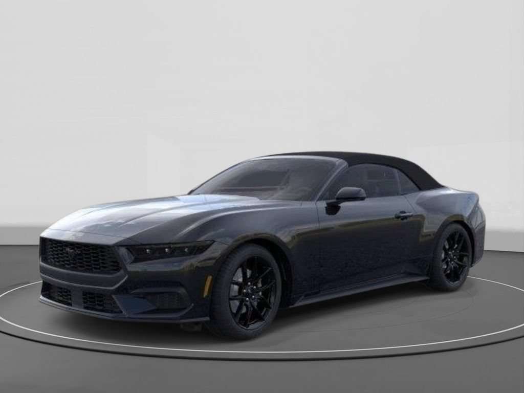 New 2026 Ford Mustang Convertible w/ Mustang Nite Pony Package RWD image 1