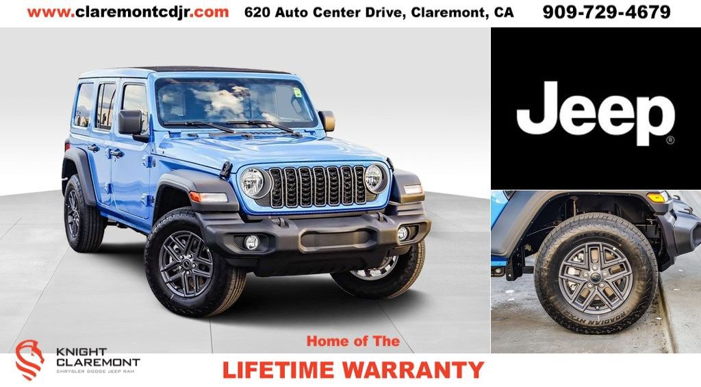 New 2025 Jeep Wrangler Sport S