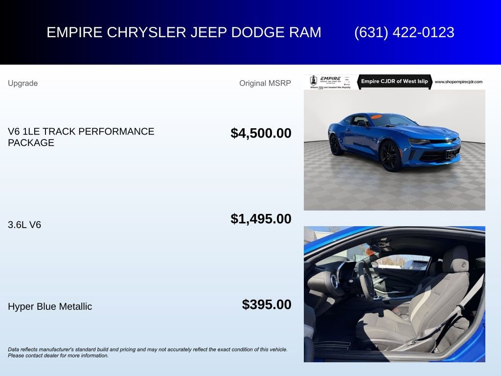 Used 2018 Chevrolet Camaro LS image 6