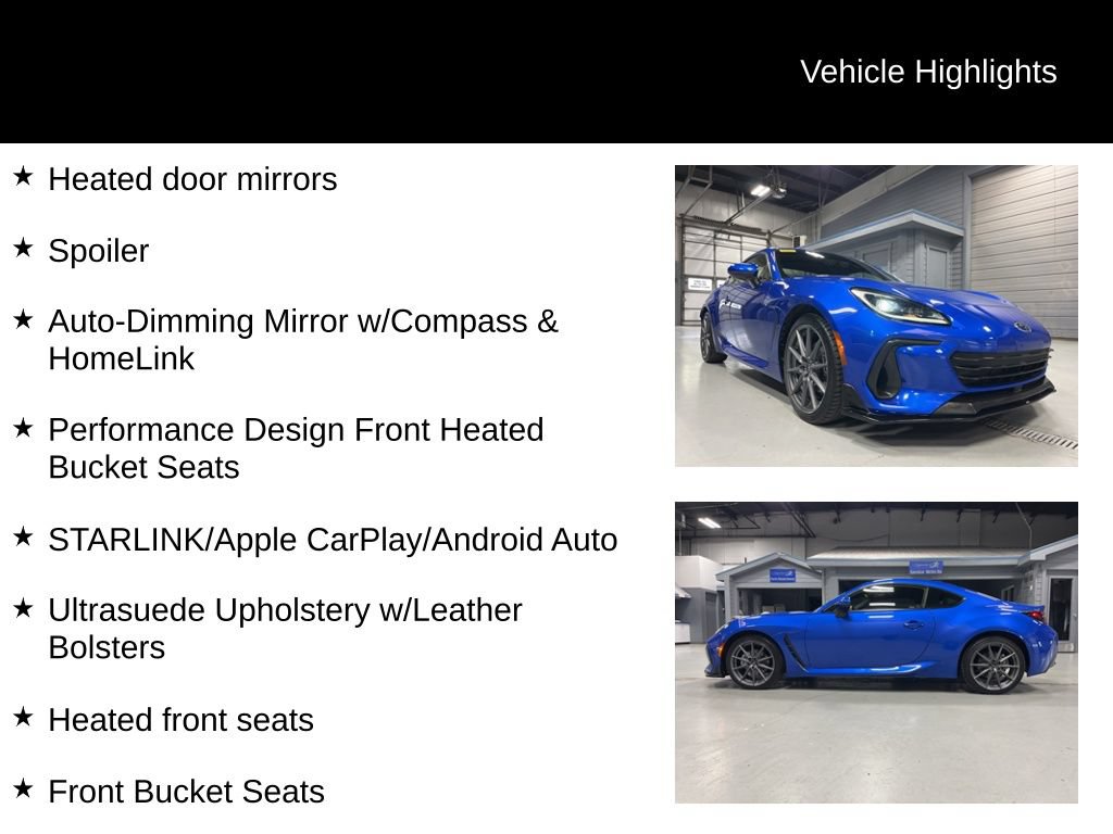 Certified 2023 Subaru BRZ Limited RWD image 14